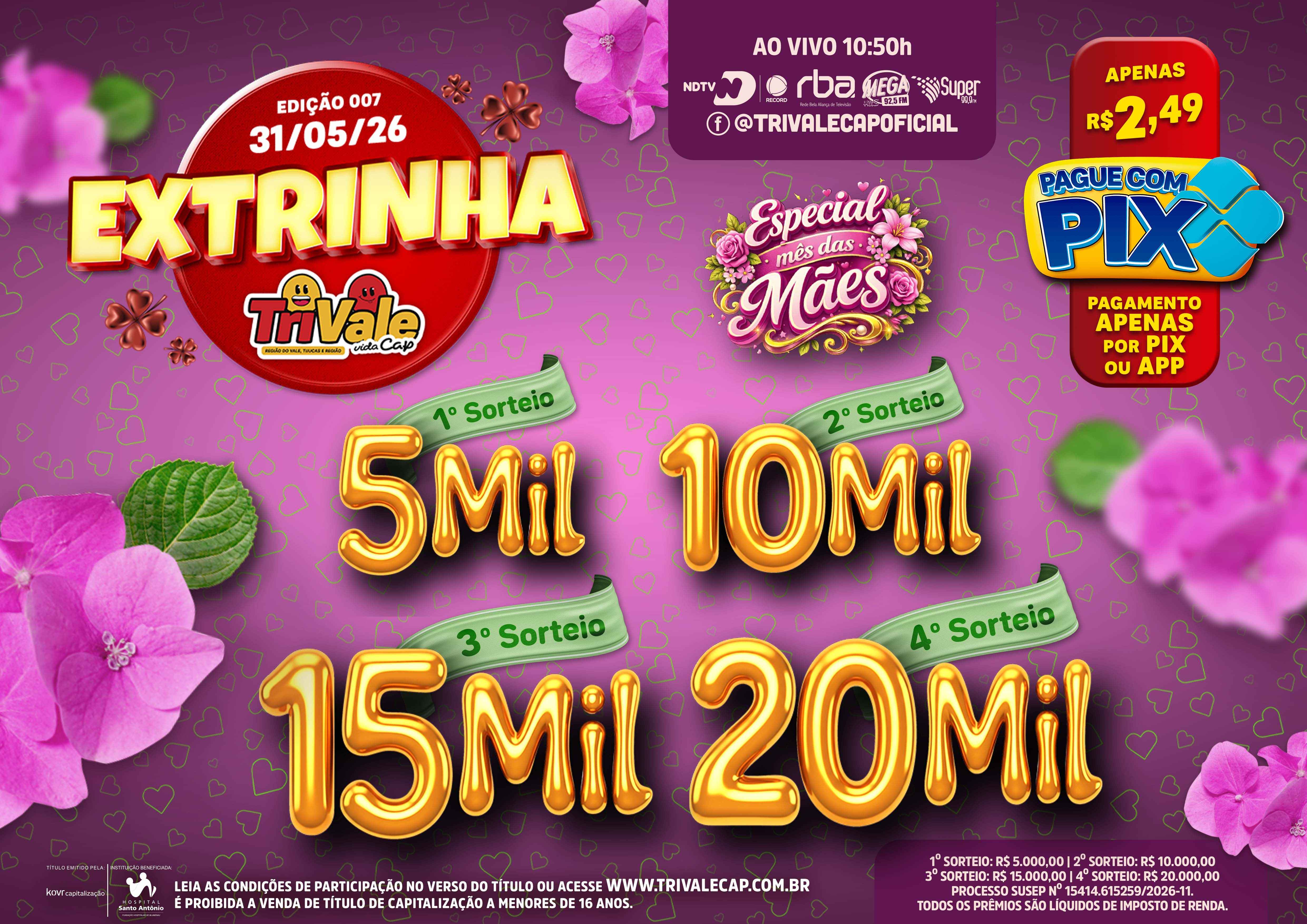 Extrinha 31/05/2026