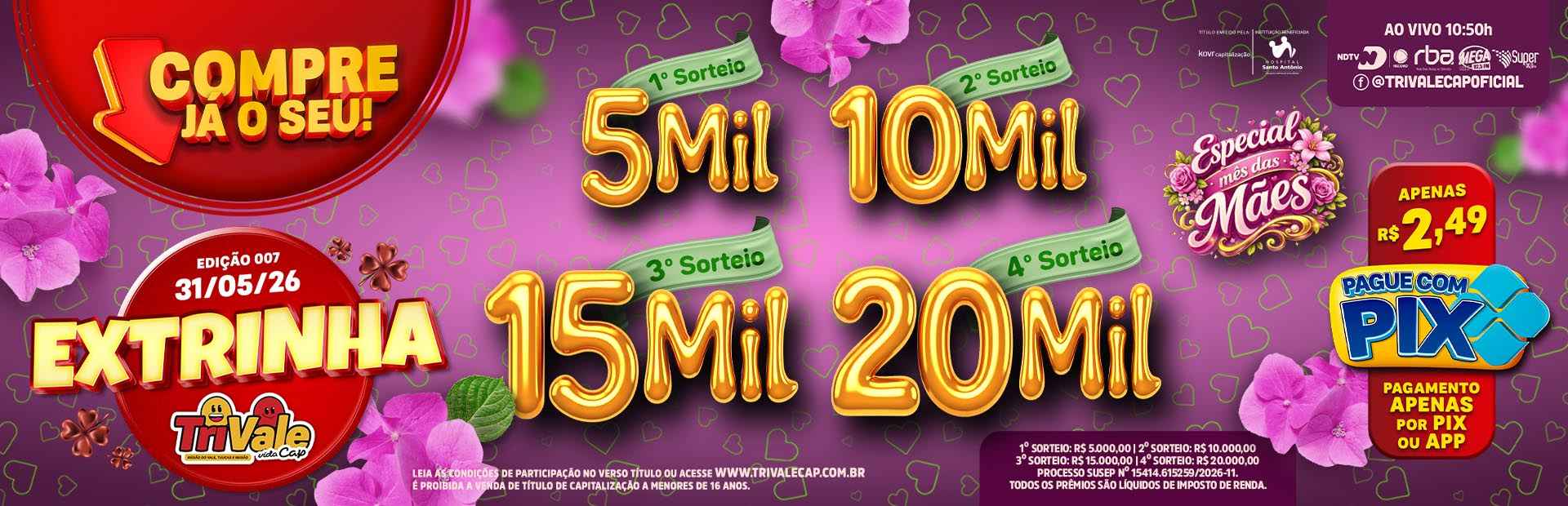 Extrinha 31/05/2026