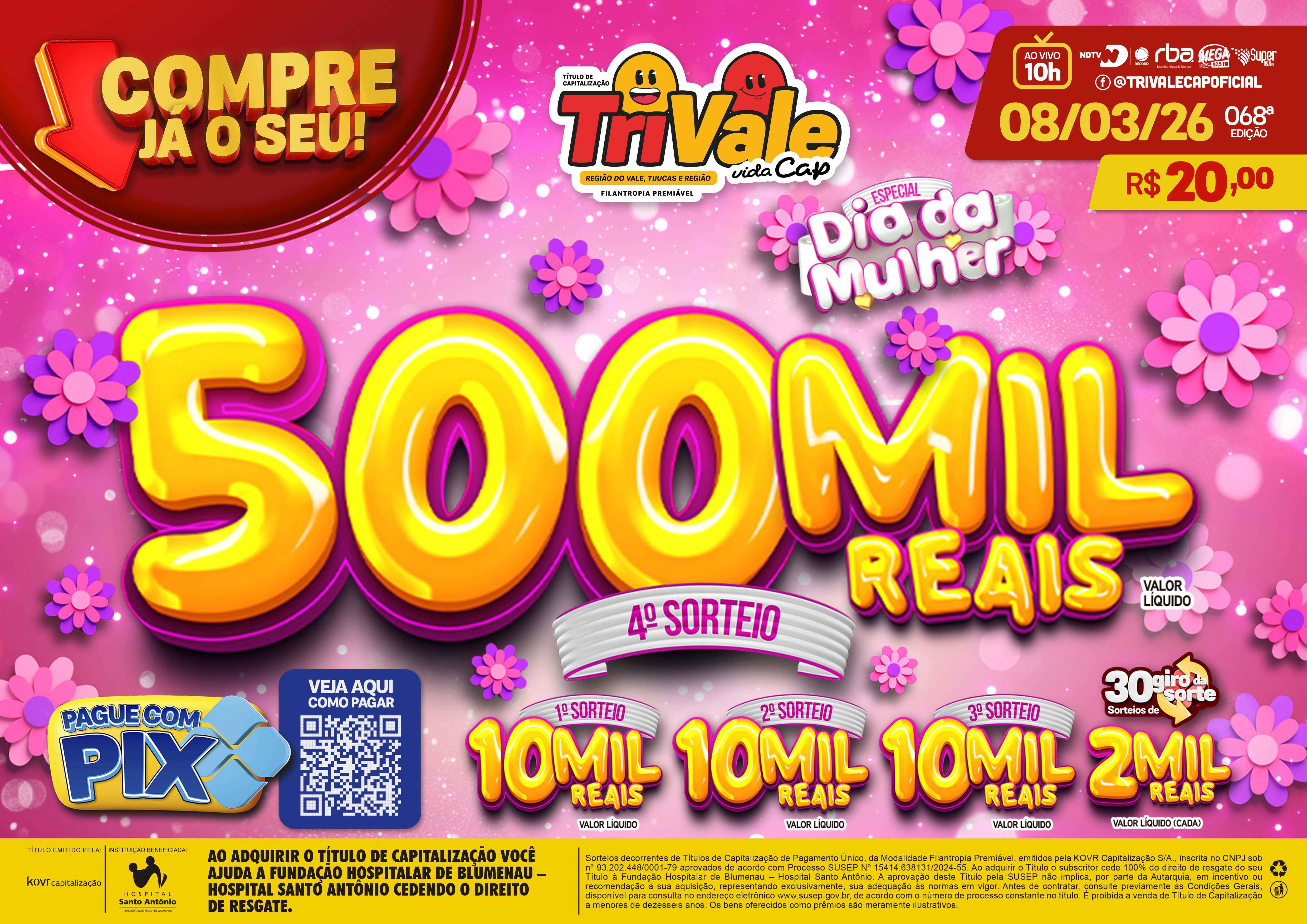 Premiação 08/03/2026