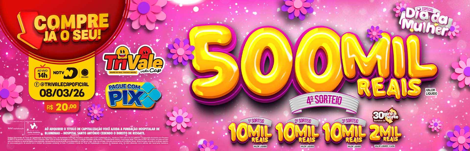 Premiação 08/03/2026